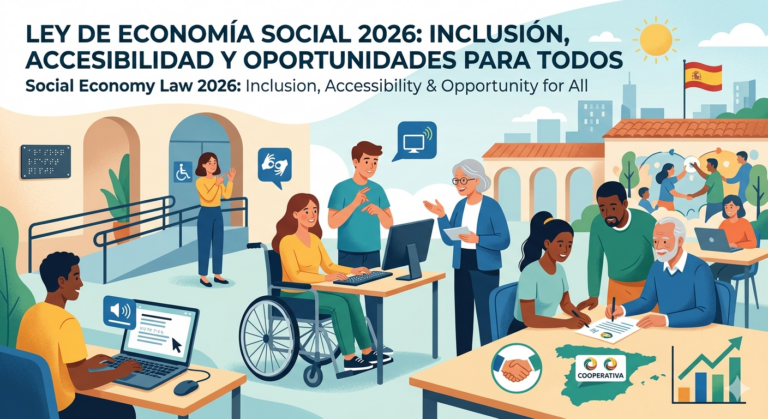 Imagen relativa a la ley de impulso de la economía social de 8 de abril de 2026